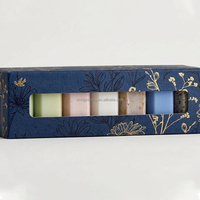 Boîte d'emballage personnalisée haut de gamme pour savon, bougie, cosmétiques, shampoing, vernis à ongles avec impression de logo et fenêtres