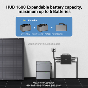 1kw 2kw 3KW 4Kw 5KW 6KW tự làm lưới Tie ban công năng lượng mặt trời Hệ thống lưu trữ năng lượng bộ hoàn chỉnh - Product Image 6