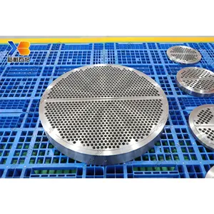 High Quality Machining Drilling Tube And Shell Heat Exchanger Custom Tube Sheet