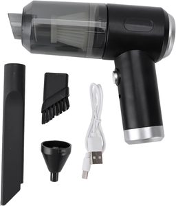 <b>Portable</b> Cordless Plastic Wet Dry 3-in-1 Car & Home <b>Vacuum</b> Cleaner with USB Charging - Product Image 1