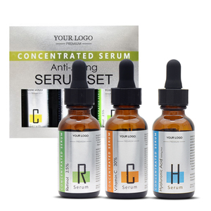 OEM Anti envejecimiento vitamina C <span class=keywords><strong>Retinol</strong></span> suero cuidado de la <span class=keywords><strong>piel</strong></span> belleza aceites orgánicos naturales ordinario brillo reafirmante suero Facial - Product Image 1