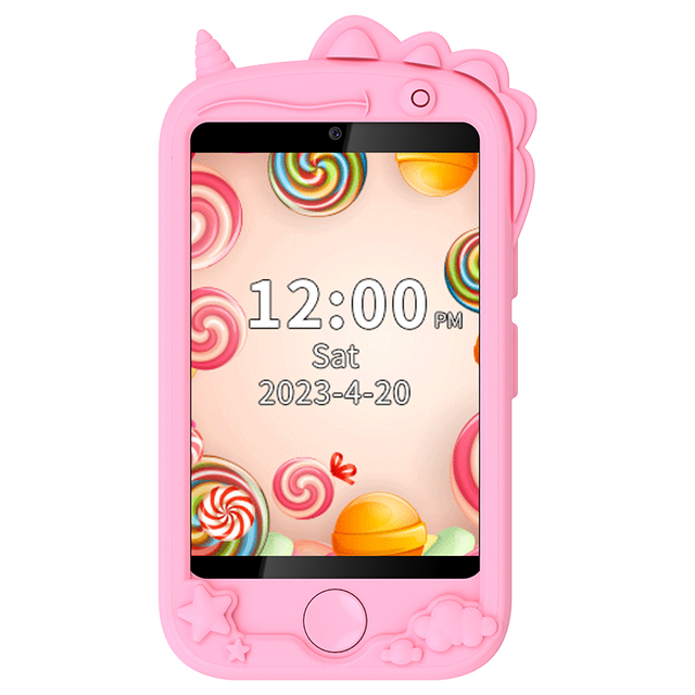 T57 Teenagers Phone 4G GPS WIFI LBS Kids Smart Phone for Girls From 3 to 13 Years Old Education SOS SIM