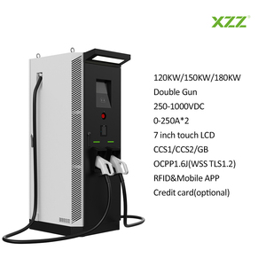 Mới 120kw ccs2 Sạc xe điện nhanh 150kw DC EV Màn hình IP54 điều kiện với 360kw 220V Đầu vào gắn trên sàn Trạm Sạc - Product Image 5
