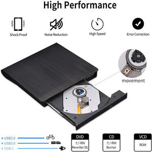 <span class=keywords><strong>Lecteur</strong></span> de CD/DVD externe USB 3.0 Type-C, <span class=keywords><strong>graveur</strong></span> de CD/DVD externe, <span class=keywords><strong>lecteur</strong></span>/<span class=keywords><strong>graveur</strong></span> optique portable ultra-fin pour <span class=keywords><strong>PC</strong></span> portable - Product Image 2