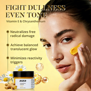 Crema Facial de Squalano Nutritiva y Suavizante con Manteca de Karité, Hidratante, Reafirmante y Blanqueadora con Cúrcuma - Product Image 4