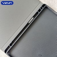Étui pour tablette VAWI P063 à motif tissu tendance pour iPad 2/3/4 et iPad Pro 12.9/13, étui de protection pour tablette