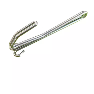 רב תקרת מסלול מתכת מגולוון חוט פלדה תלוי וו וילון - Product Image 5