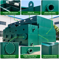 Installation de traitement des eaux usées enterrée pour la purification des eaux usées des stations balnéaires, le recyclage des eaux usées et la réduction des polluants
