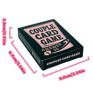 Juego de Cartas <span class=keywords><strong>Sexuales</strong></span> para Parejas, Juego de Mesa Interactivo para Citas, Responde <span class=keywords><strong>Preguntas</strong></span>, Juega, Bebe, Entretenimiento, Cartas de Juego Interactivas para Parejas - Product Image 6