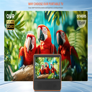 7.0 inch XX sexy xách tay thông minh mini TV có thể sạc lại pin kỹ thuật số xách tay thông minh màn hình cảm ứng TV màn hình trong bóng tối - Product Image 3