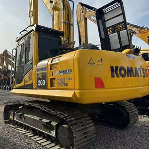 รถขุดตีนตะขาบ Komatsu PC200 มือสอง รุ่นปี 2024 น้ำหนัก 20000 กก. สภาพดีเยี่ยม มอเตอร์หลัก ราคาถูก รับประกัน 1 ปี - Product Image 1