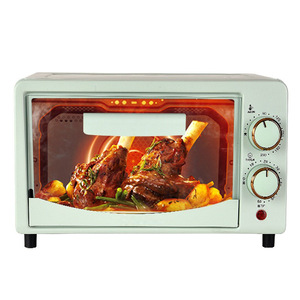 12L 700 Wát mini xách tay điện nướng bánh mỳ lò nướng bằng thép không gỉ với bakeware và nướng kỹ thuật số hẹn giờ điều khiển lò - Product Image 2