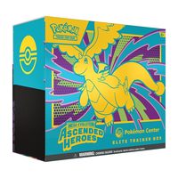 Pokemon TCG Ascended Heroes PC Exclusive ETB Mega Evolution Elite Trainer Box 11 Booster Packs Stamped N's Zekrom Promo