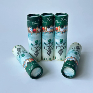 Envase de Cartón para Lápiz Labial en Tubo, Biodegradable, Único, con Sistema de Empuje, Precio de Fábrica Personalizado - Product Image 4