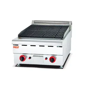 Hotel Restaurant Commerciële Keuken Apparatuur Rvs Counter Top Gas Bbq Grill