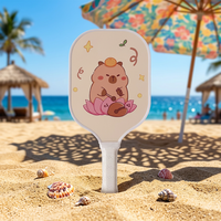 En stock, expédition rapide, vente en gros, échantillon disponible, ensemble de raquettes de pickleball en fibre de verre pour enfants, pour les débutants parents-enfants, jeu familial