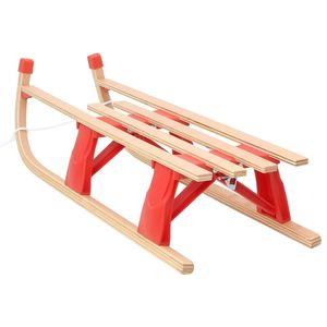 <span class=keywords><strong>Luge</strong></span> <span class=keywords><strong>pliante</strong></span> en <span class=keywords><strong>bois</strong></span> de 43,3 pouces pour enfants, ski sur neige, design léger et résistant aux rayures, pour l'hiver - Product Image 3