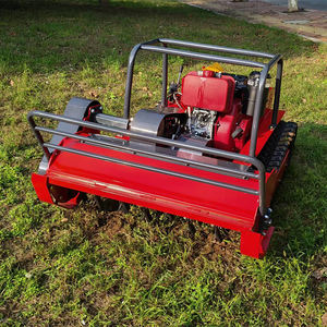 ディーゼルエンジン搭載小型ロボット草刈機 切断幅800mm 1000mm 1200mm リモコン式クローラー芝刈り機 - Product Image 2