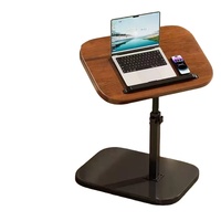 Table d'appoint moderne et minimaliste, relevable et rotative, pour salon, table basse, table de chevet, petit meuble de maison