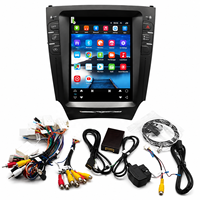 Reproductor de Video Vertical Tesla de 10.4 Pulgadas con Android 13 para Lexus IS250 con CarPlay Inalámbrico, Navegación GPS, WiFi, BT y DSP