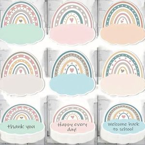 6pcs Cute Cartoon Self-Adhesive <b>Sticky</b> <b>Notes</b> Office Decoration Gift for Teacher's Meetings Back-to-School Essentials for Memos - Product Image 6