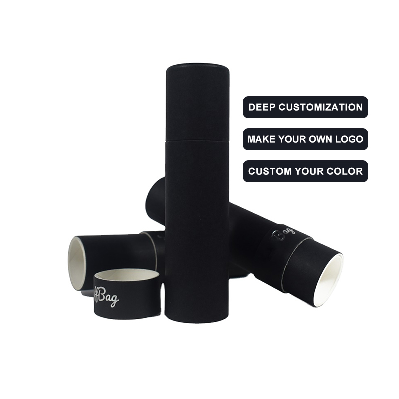 Wholesale Manufacturer Paper CR Tube Package AIO Rigid Disposable Cartridge Packaging Custom Paper Cylinder Tube with Logo