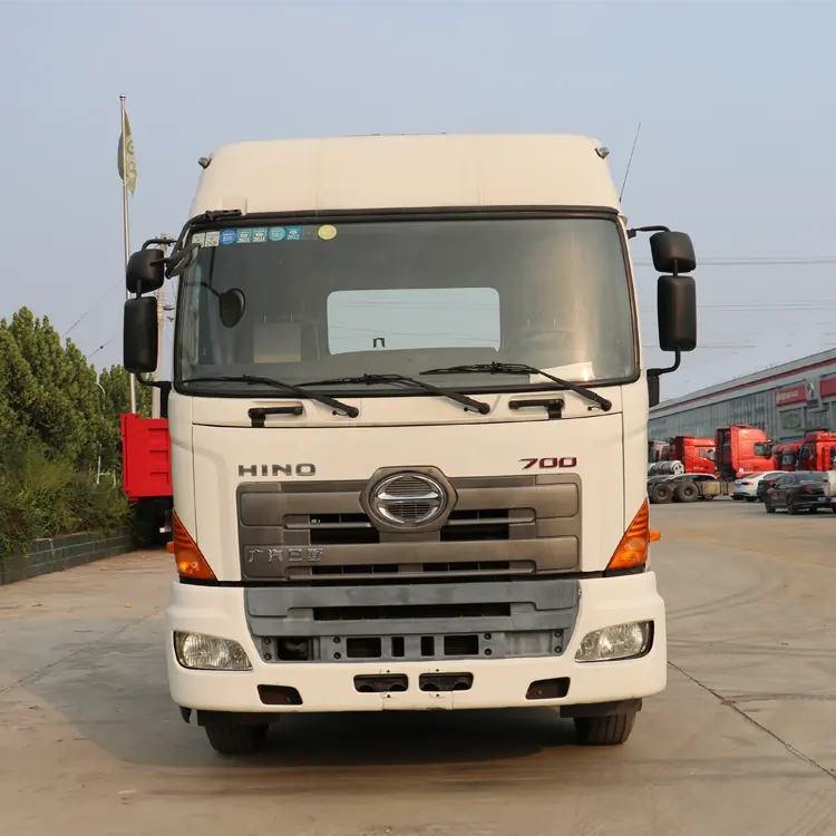Nieuwe En Gebruikte Hete Verkoop Hino Transport Dump Trailer Truck Hino 700 Truck Tractor Voor Tanzania
