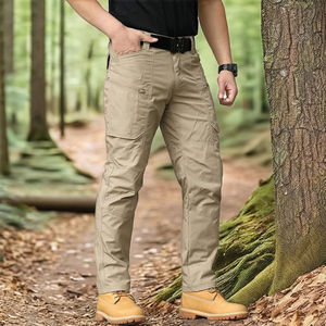 Logo personnalisé étiquette hommes randonnée tactique Rip-Stop formation pantalon cargo décontracté léger travail extérieur pantalon - Product Image 1