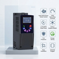 Variateur de fréquence universel monophasé 220V 1,5KW avec protection IP54, filtre EMC intégré et unité de freinage pour compresseur