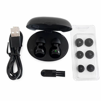 Magnifique appareil auditif intra-auriculaire portable, pliable, léger et rechargeable de classe III, avec étui de charge et embouts auriculaires multiples
