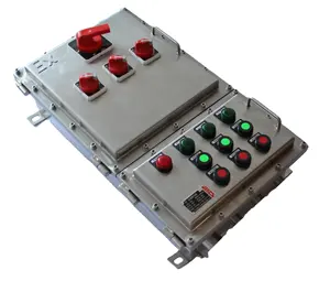 ATEX IP66 스테인리스 스틸 시리즈 방폭 컨트롤 스테이션 및 정션 박스 방폭 컨트롤 박스