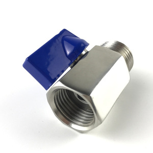 Mini Válvula de Bola 316 de 1/2 Pulgada PN63 de Acero Inoxidable para Agua y Sistemas Químicos - Product Image 4