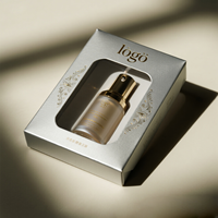 Scatola in Cartone per Cosmetici con Inserto in Spugna, Stampa a Rilievo per Prodotti Skincare, Crema Viso, Detergente Viso, Rossetto