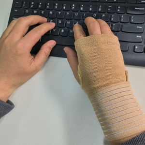 Erkekler & kadınlar için ayarlanabilir Polyester bilek başparmak desteği Brace Tendonitis burkulma karpal tünel ağrı için nefes atel - Product Image 4