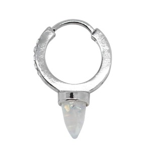 Unique Clicker en acier inoxydable <span class=keywords><strong>cloison</strong></span> opale piercing septum - Product Image 4