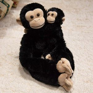 Juego de Peluches Súper Suaves para Colgar, de Algodón PP, Desmontables, con Diseño de Perezoso, Lémur y Gorila, para Decoración de Cuarto de Bebé - Product Image 6