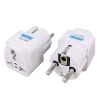Adaptateur de prise multifonction universel AU UK US vers EU, prise électrique de type E/F, adaptateur de voyage pour France et Espagne, prise secteur
