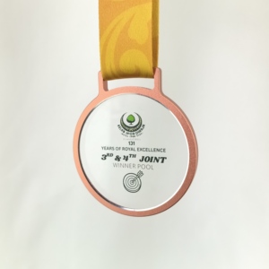 Medallas <span class=keywords><strong>de</strong></span> Cristal Redondas Personalizadas <span class=keywords><strong>de</strong></span> Fábrica para Premios Deportivos y Competiciones, con Borde Metálico Dorado, Plateado o Cobre - Product Image 4