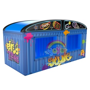 Street <b>inflatable</b> food stalls, container shaped outdoor activities, and commercial <b>inflatable</b> licensed stalls in water parks - Product Image 1