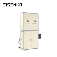 Máquina de Calentamiento Vertical Eléctrica para Acabado de Cortinas, Controlada por Computadora, Componentes Centrales PLC, Control Automático, Potencia de 20KW, EISENKO