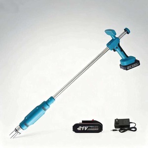 High Quality User-Friendly Garden Tools <b>Battery</b> Powered Electric Trimmer, Grass & <b>Brush</b> <b>Cutter</b> for Weed and Shrub Trimming - Product Image 2