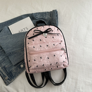 Sacs à dos pour femmes – Nouvelle collection été 2025 – Super tendance – Nœud papillon – Grande capacité – Sac d'école portable pour étudiantes - Product Image 6
