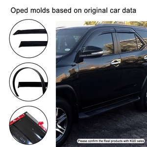 4 visières pare-soleil et pare-pluie pour portières et fenêtres Mitsubishi XPANDER 2018-2024 OEM/ODM - Product Image 2