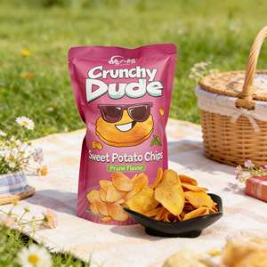 Chips de Batata Dulces y Ácidos con Sabor a Ciruela, Ideales para Reuniones Familiares y Descansos en la Oficina - Product Image 1