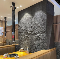 Steinverblender PU-Steinwandpaneel Künstlicher Granit-Verblender Polyurethan-Material für Hotelanwendungen Große Steinplatten