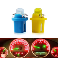 Bombilla LED para Tablero de Instrumentos de Coche, DC 12V, B8.3D, B8.4D, B8.5D, 509T, B8.3, B8.4, B8n.5, Luces de Instrumentos, Lámpara Interior de Cuña, Rojo, Verde