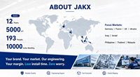 Batería de iones de litio JAKX 48V 51.2V 314Ah 15kWh 16kWh con protocolo de emparejamiento automático SOC, capacidad de almacenamiento precisa en paralelo y supresión de incendios por aerosol