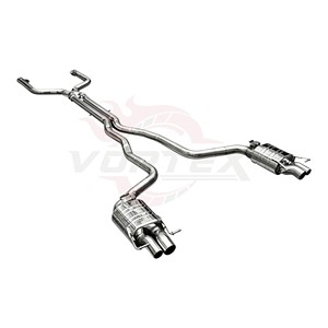 Sistema de Escape Catback con Válvulas de Acero Inoxidable Vortex para Mercedes AMG W213 E63 E63S 4.0T con Tubos de Escape Cuádruples Cromados - Product Image 2