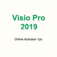Clave de Activación Oficial de Visio 2024/2021/2019/2016 Pro, Código de Licencia Original para Usuario PP, 100% de por Vida