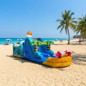 Tobogán Acuático Inflable Comercial <span class=keywords><strong>con</strong></span> Temática <span class=keywords><strong>de</strong></span> Playa y <span class=keywords><strong>Piscina</strong></span>, Casa <span class=keywords><strong>de</strong></span> Brinco Inflable para Negocios <span class=keywords><strong>de</strong></span> <span class=keywords><strong>Alquiler</strong></span>, Diversión <span class=keywords><strong>de</strong></span> Verano - Product Image 2